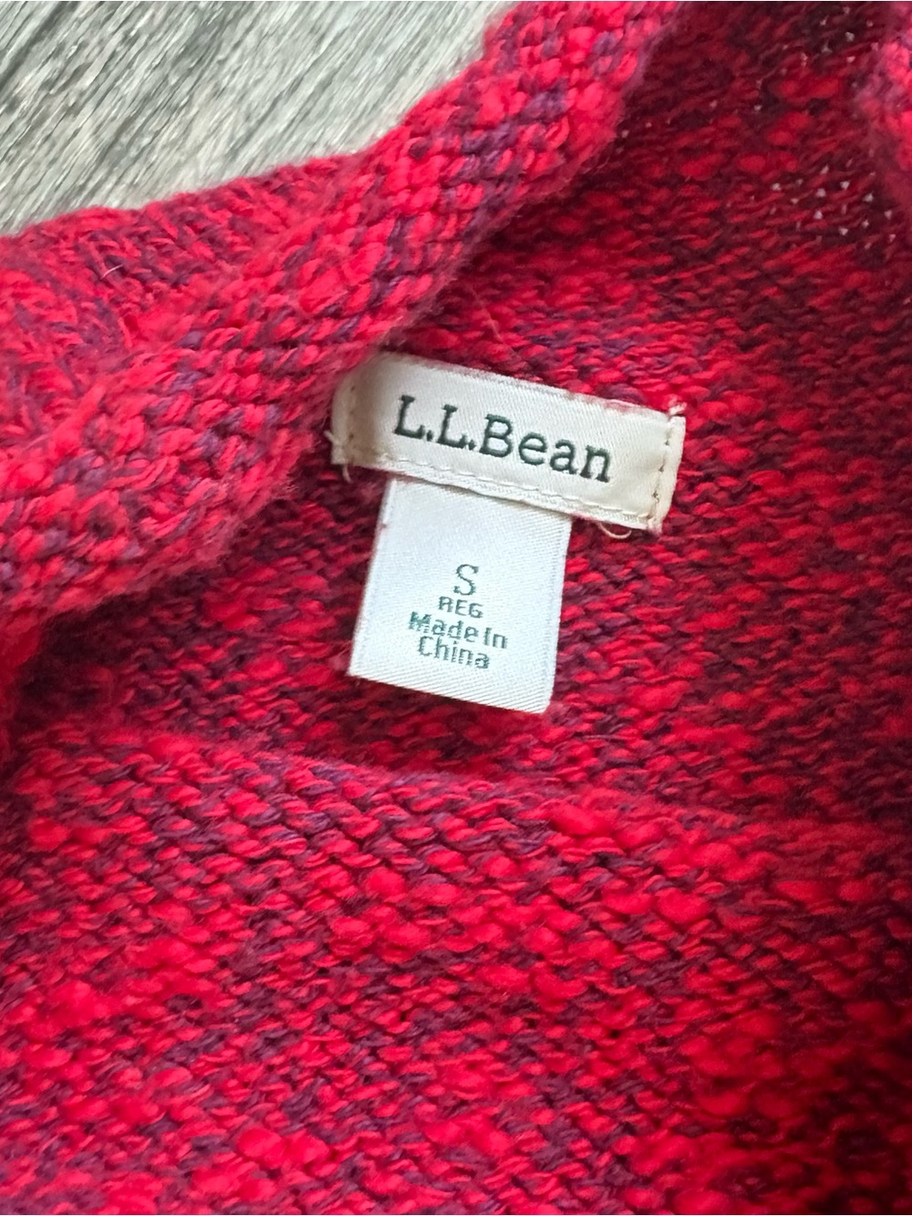 Ll Bean Ragg Rollover sweater - Picture 2 of 3